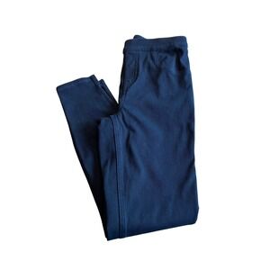 Spanx‎ Ankle Jeanish Leggings Black Shapewear Denim Womens Size Medium